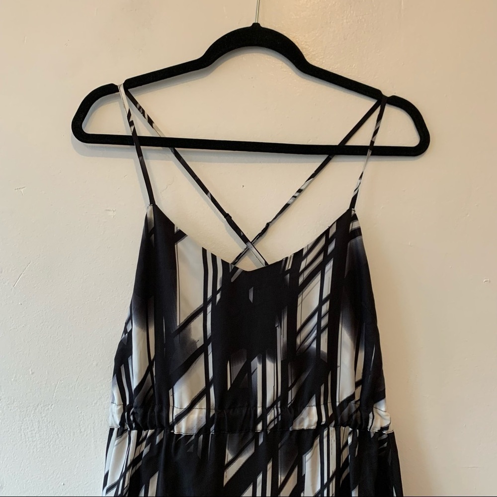 Parker Backless Printed Ruffle Hem Maxi Dress - Picture 2 of 7